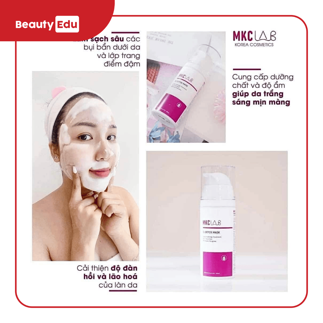 Sữa rửa mặt thanh lọc thải độc da O2 Detox Mask