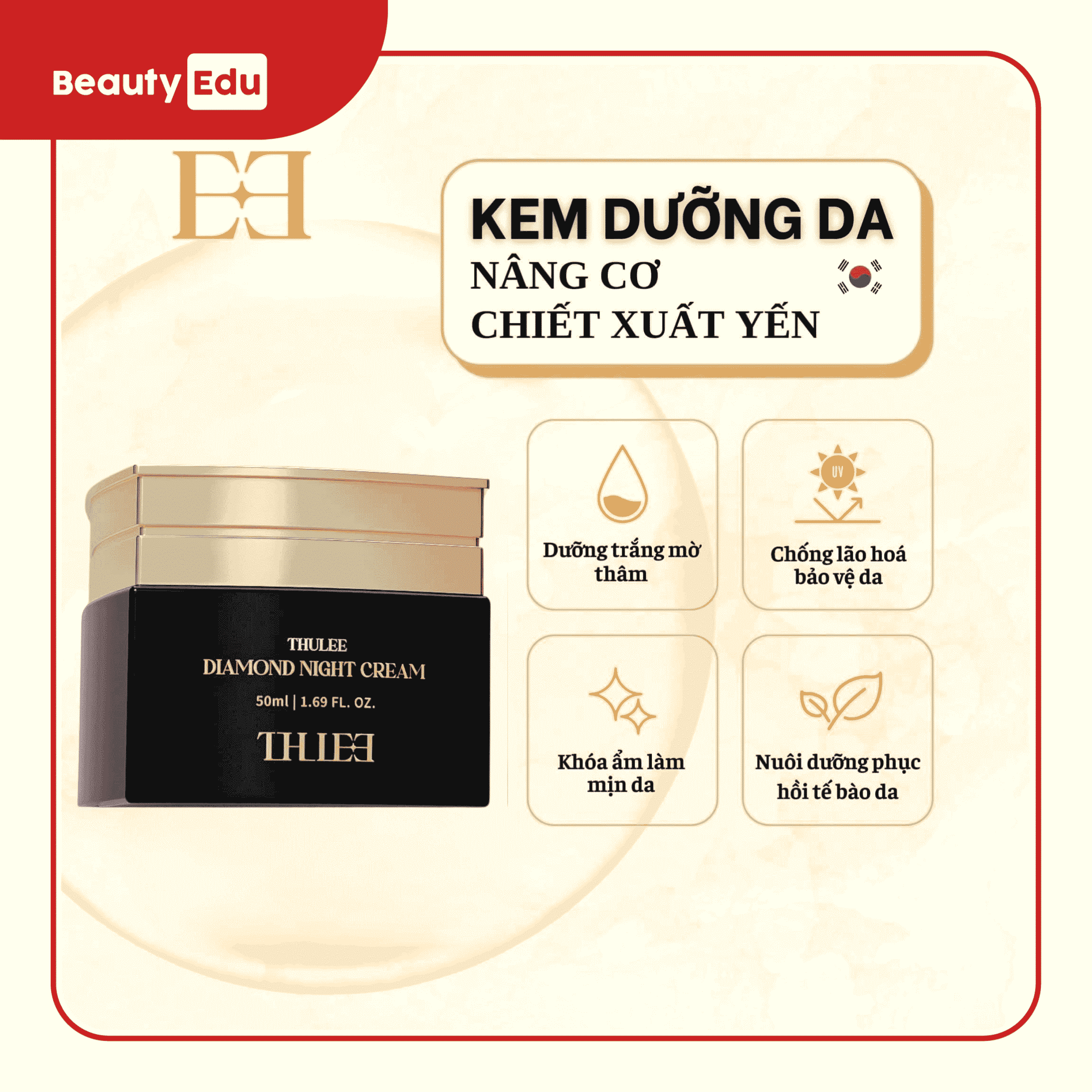 Kem dưỡng da nâng cơ ban đêm Tổ Yến