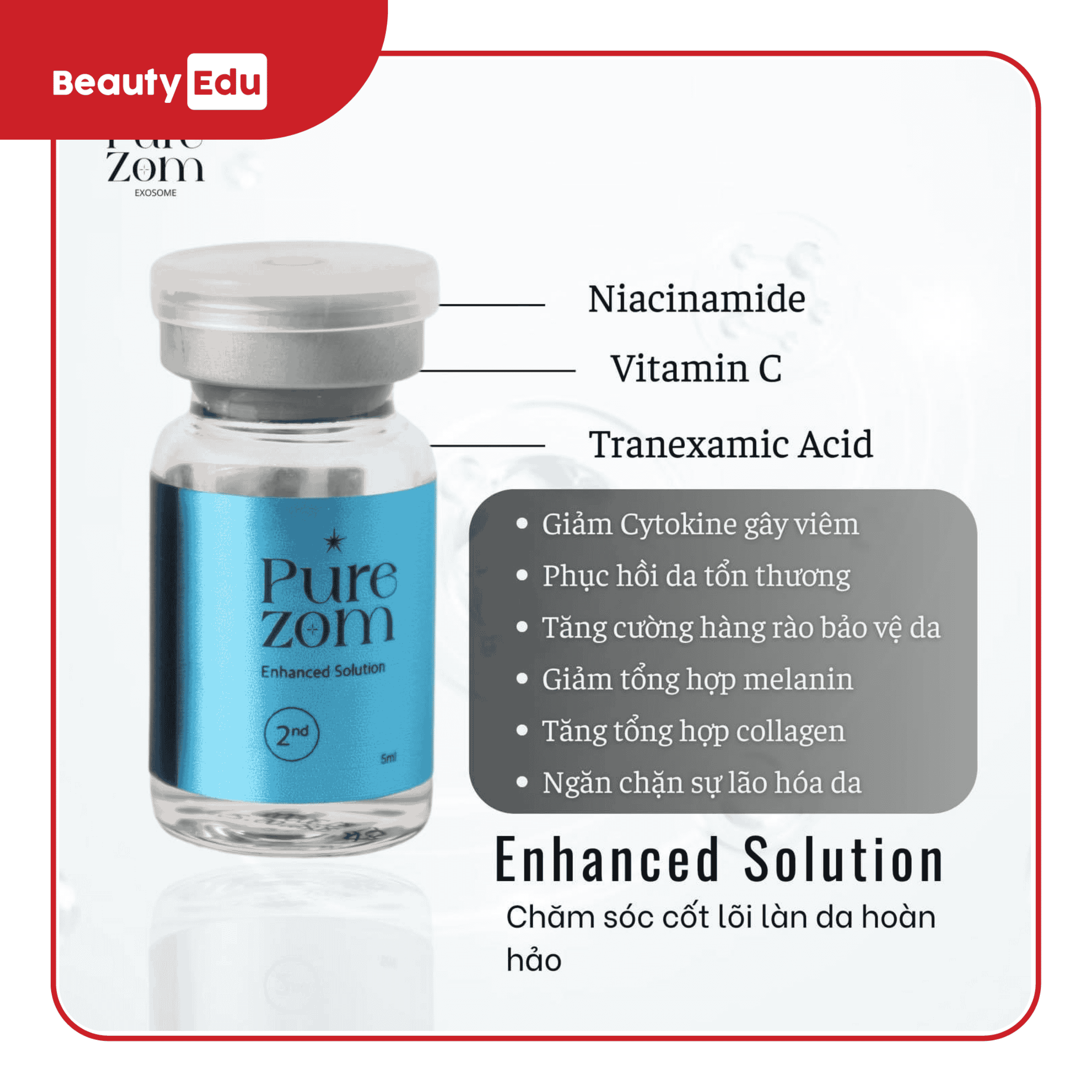 Tinh chất tiêm cấy da Exosome Purezom