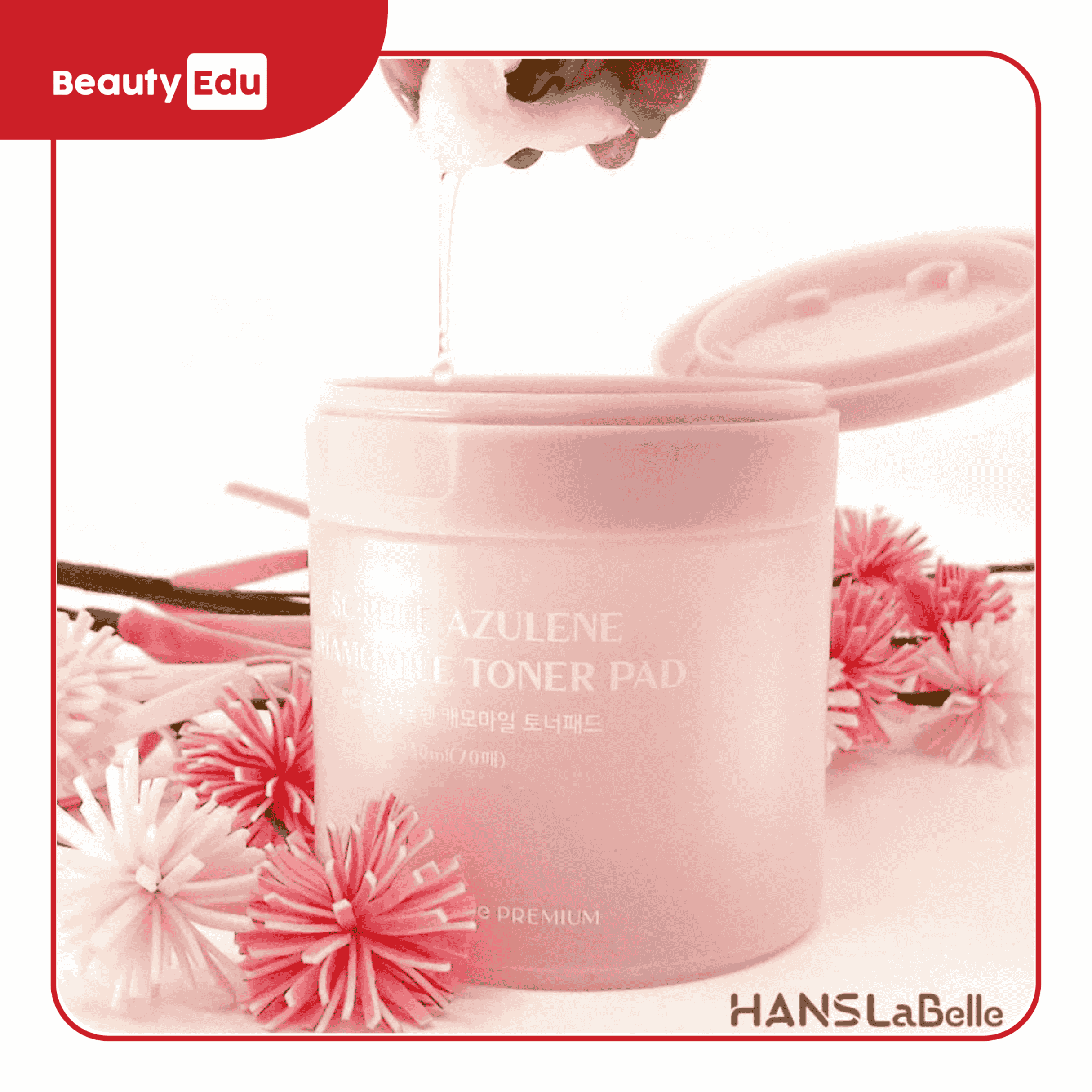 Toner pad cân bằng da Hanslabelle